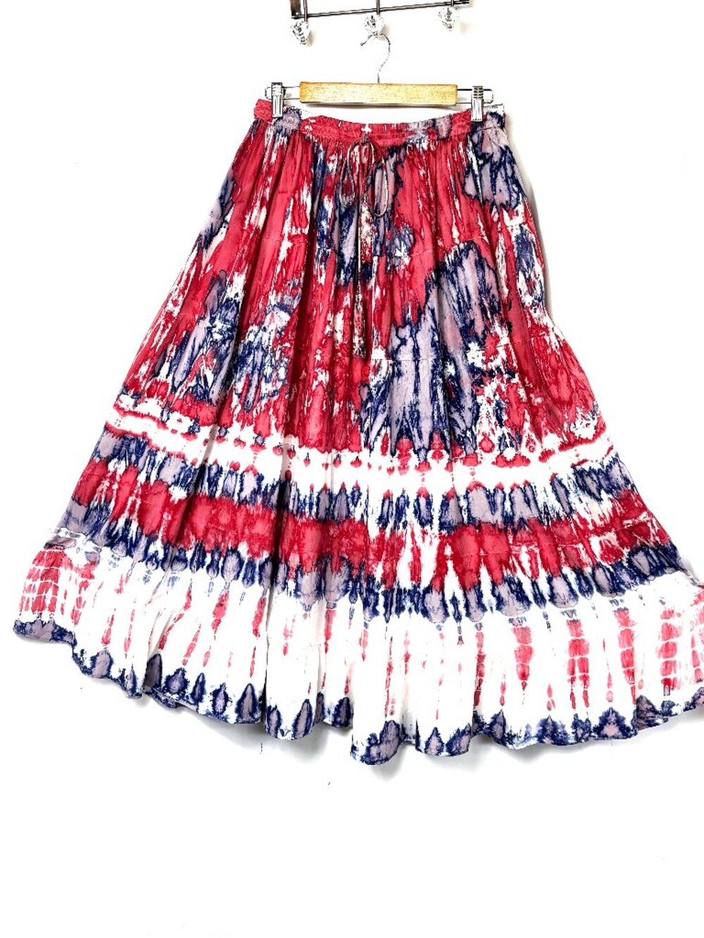 Vintage‎ Y2K Cute Options Boho Gypsy Hippie Festival Maxi Skirt Free Size
